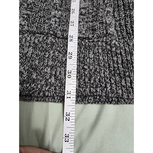 St John's bay large women's gray open front knit cardigan sweater - Picture 8 of 8